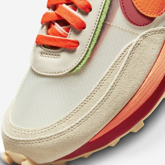 CLOT Clot x Sacai x Nike LDWaffle (orange) - Limited Edition - Picture 4 of 8